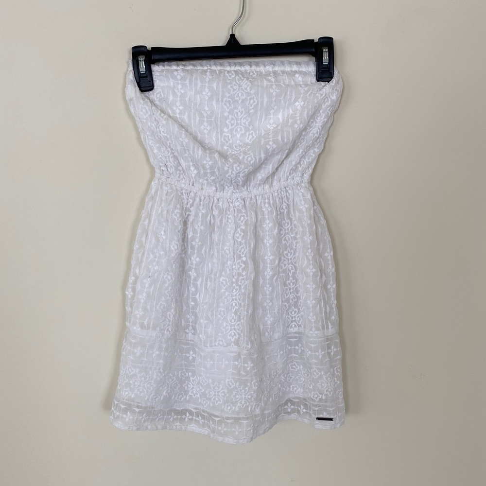 Abercrombie embroidered tunic top